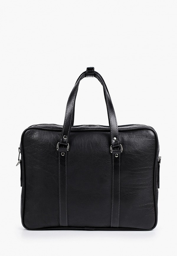 мужская сумка с ручками olio rosti, черная