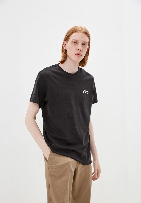 мужская футболка с коротким рукавом billabong, черная