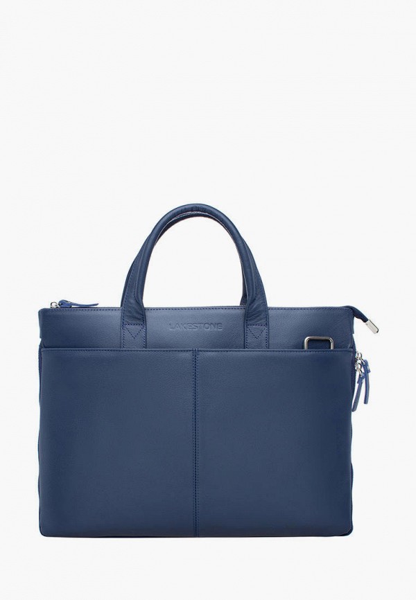 мужская сумка с ручками lakestone, синяя