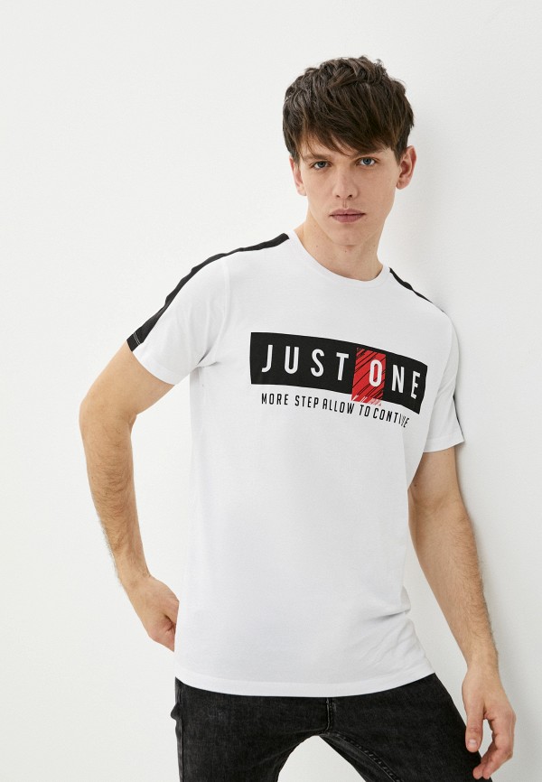 мужская футболка с коротким рукавом whitney, белая