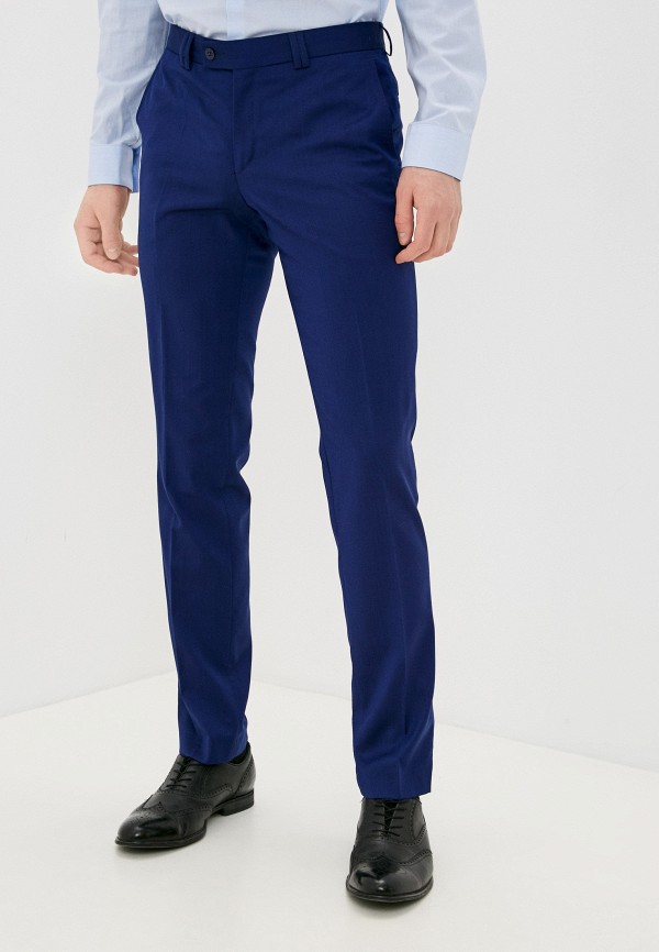 мужские зауженные брюки bazioni, синие