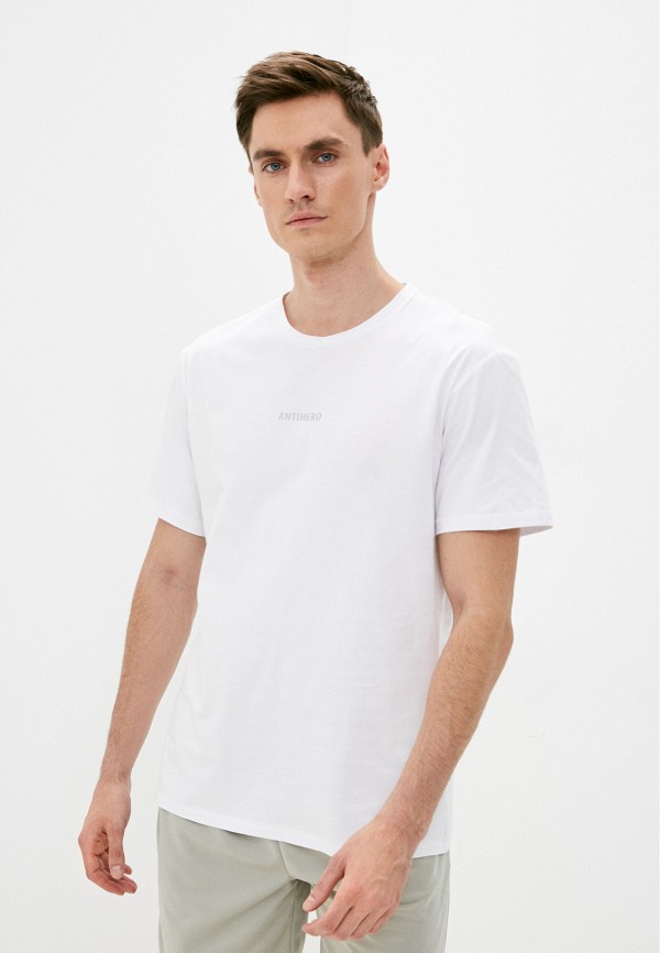 мужская футболка с коротким рукавом baon, белая