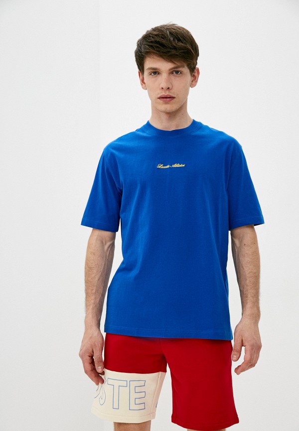 мужская футболка с коротким рукавом lacoste, разноцветная