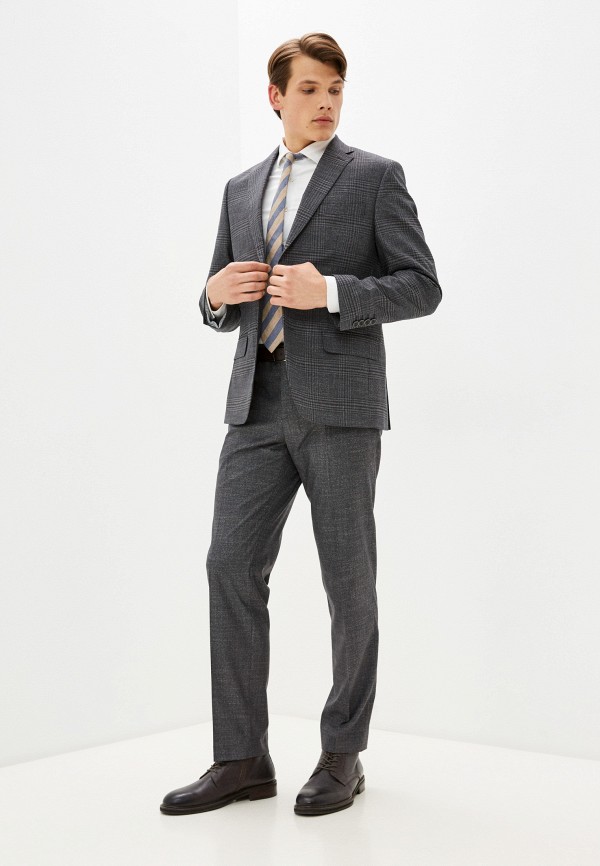 мужской классические костюм laconi, серый
