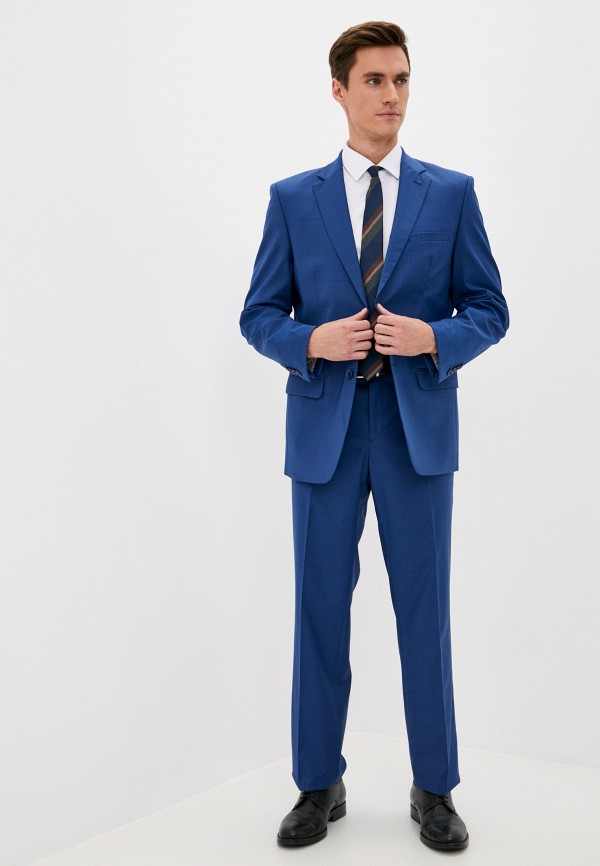 мужской классические костюм bazioni, синий
