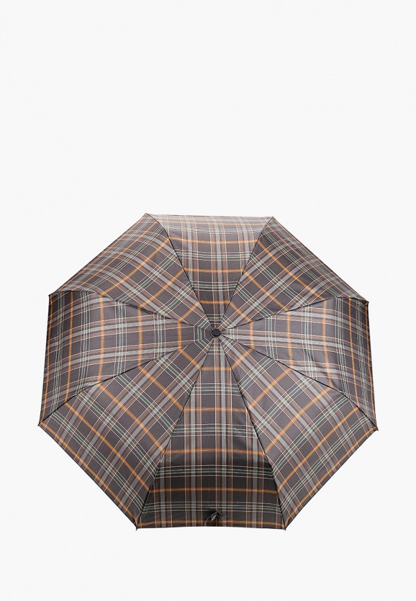 мужской складные зонт eleganzza, коричневый