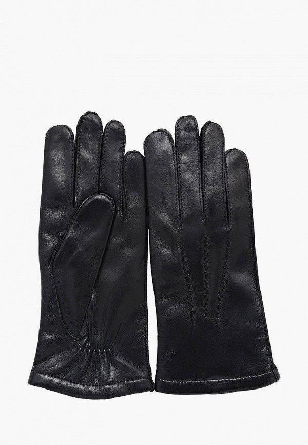 мужские кожаные перчатки perstgloves, черные