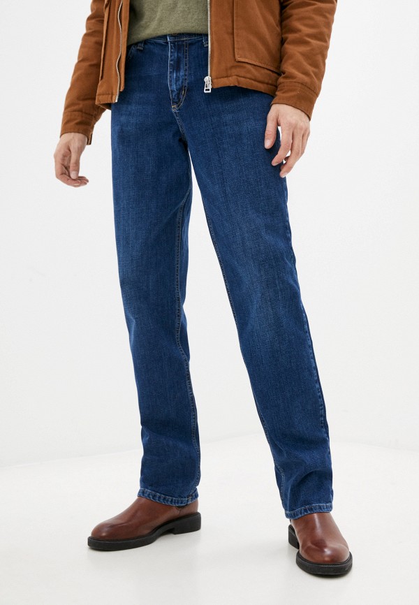 мужские прямые джинсы dairos, синие