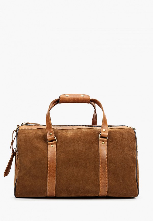мужская дорожные сумка olio rosti, коричневая