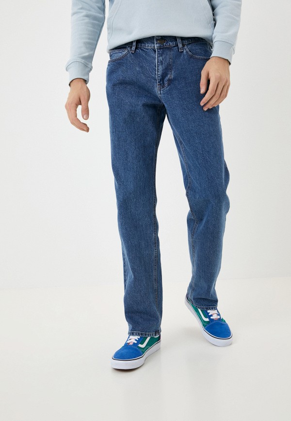 мужские прямые джинсы whitney, голубые