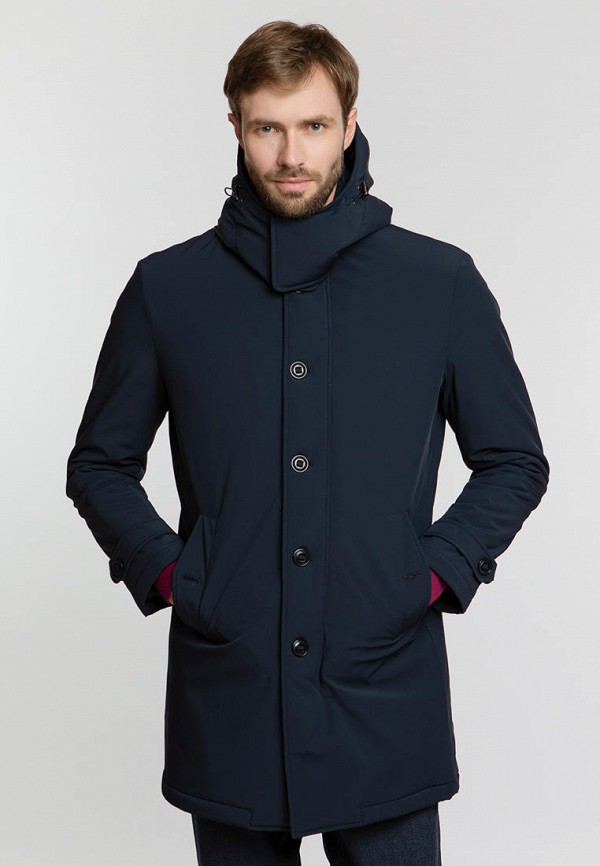 мужская утепленные куртка kanzler, синяя