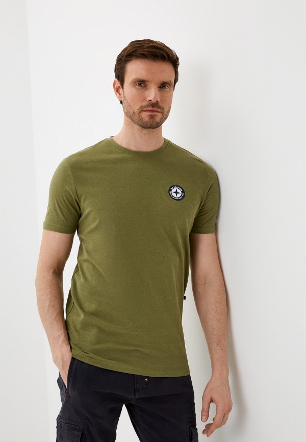 мужская футболка с коротким рукавом haze&finn, хаки