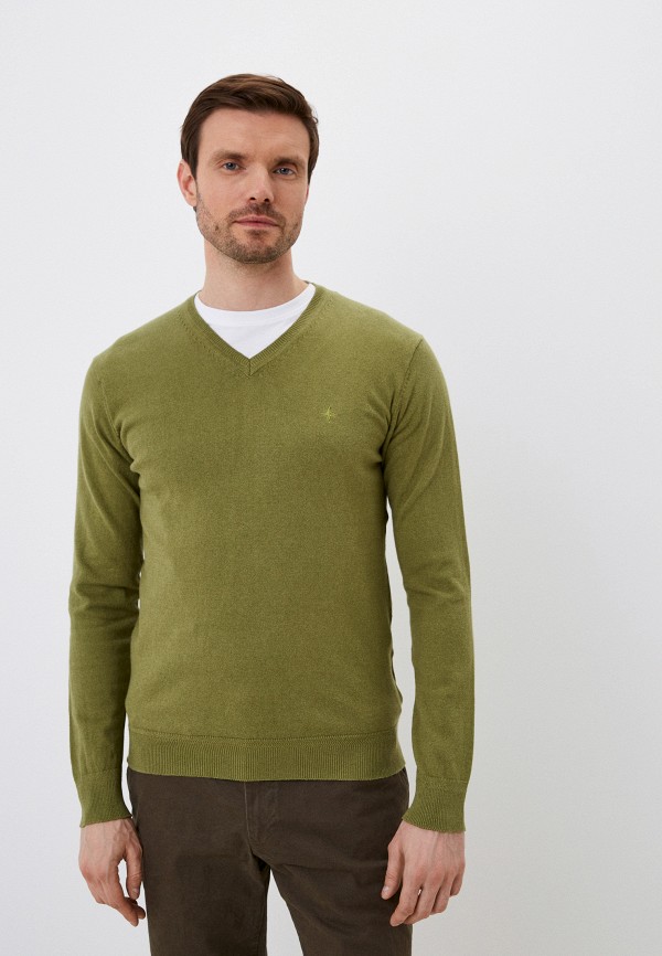 мужской пуловер haze&finn, зеленый