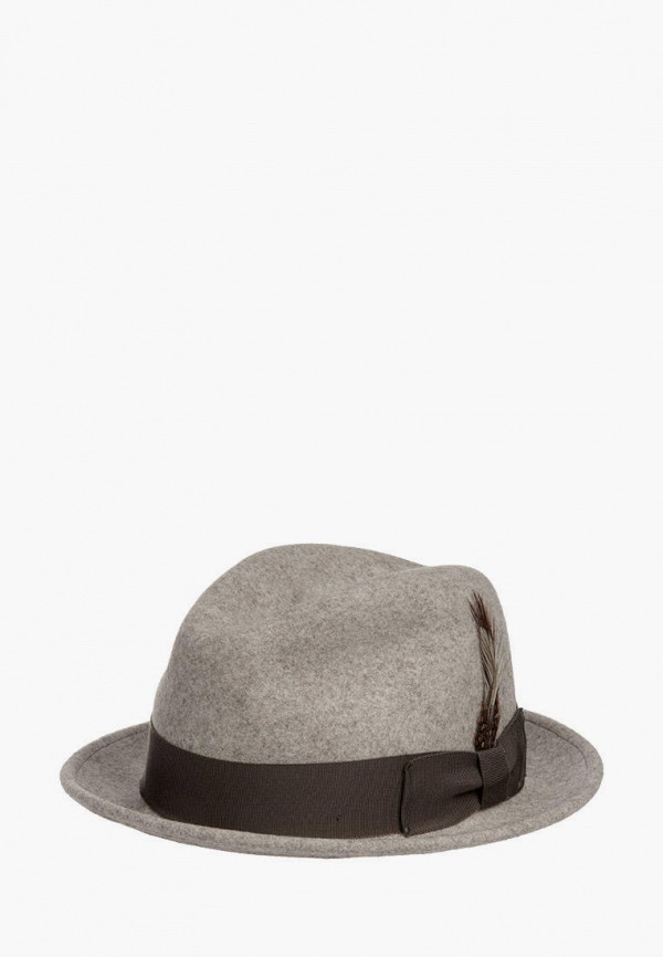 мужская шляпа bailey, серая