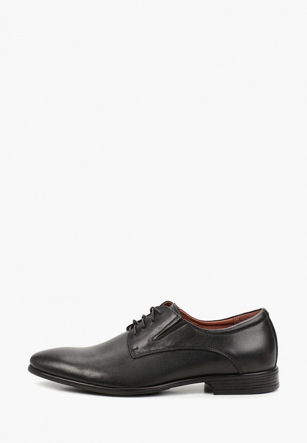 мужские туфли-дерби zenden, черные
