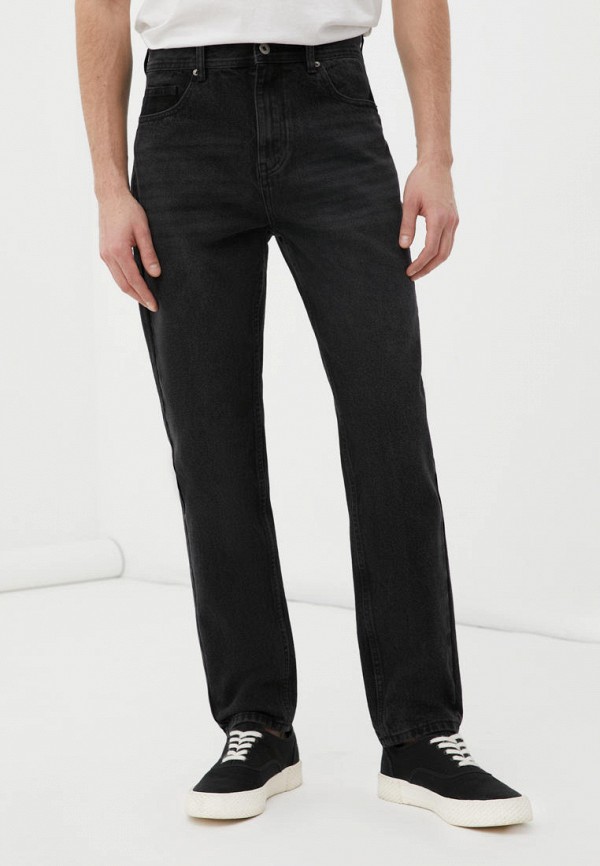 мужские прямые джинсы finn flare, серые