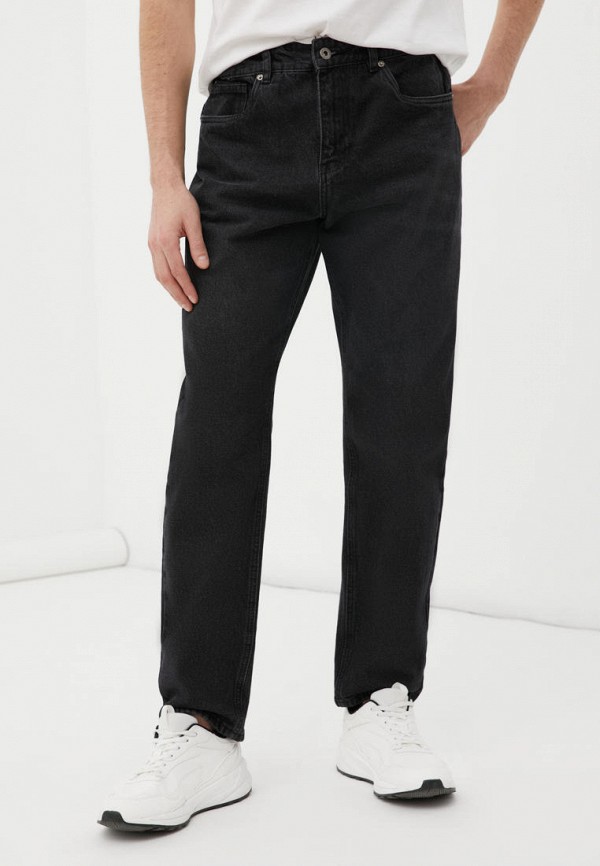 мужские прямые джинсы finn flare, серые