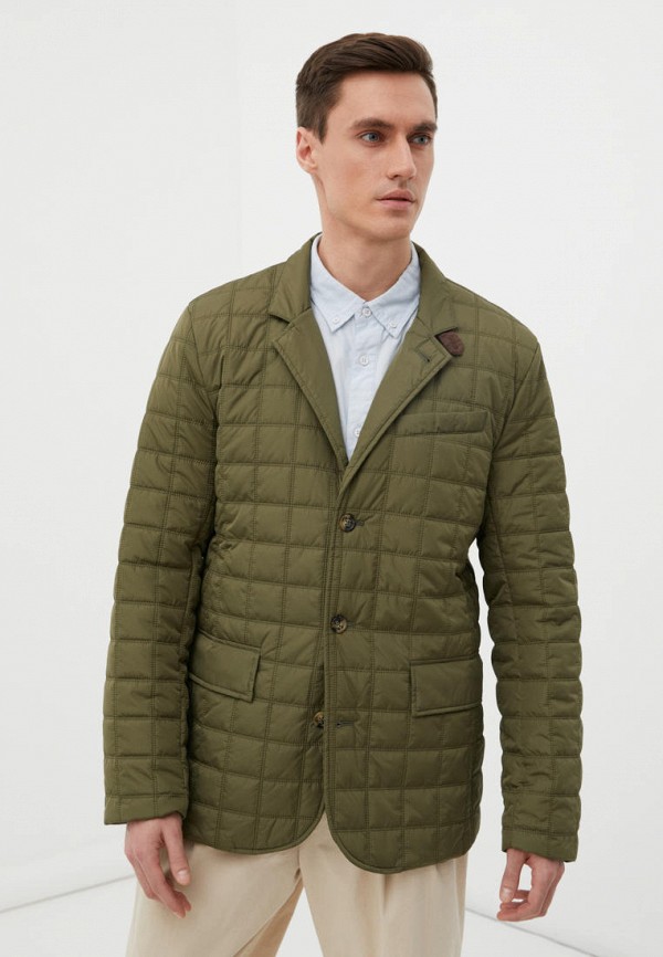 мужская утепленные куртка finn flare, зеленая