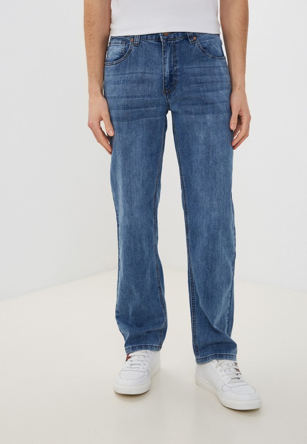 мужские прямые джинсы bochetti, голубые