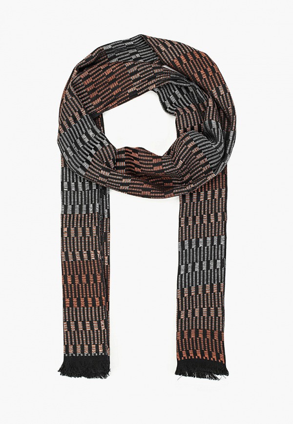 мужской шарф labbra, коричневый