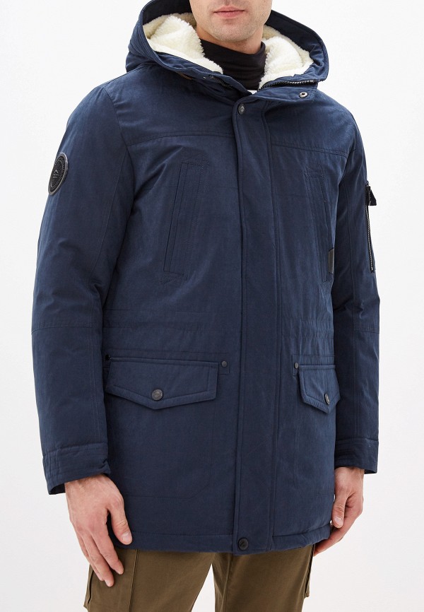 мужская утепленные куртка winterra, синяя