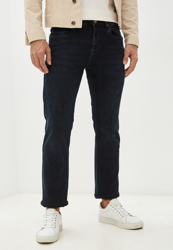 мужские прямые джинсы mossmore, синие