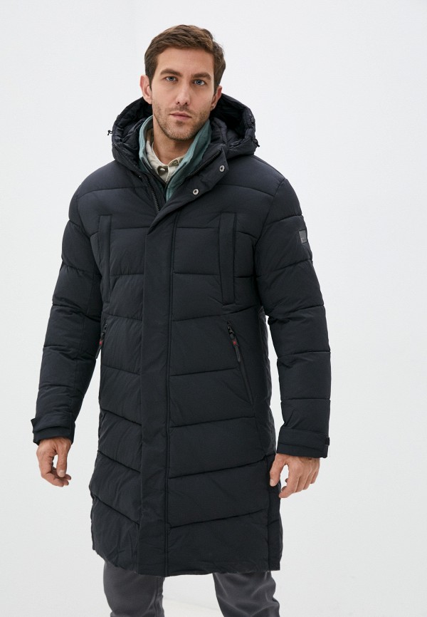 мужская утепленные куртка winterra, черная