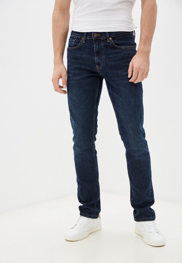 мужские прямые джинсы jst, синие