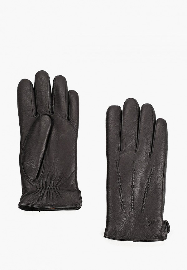 мужские кожаные перчатки pitas, черные