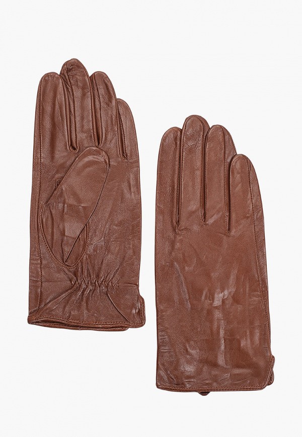 мужские кожаные перчатки pitas, коричневые