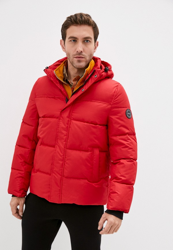 мужская утепленные куртка marco di radi, красная