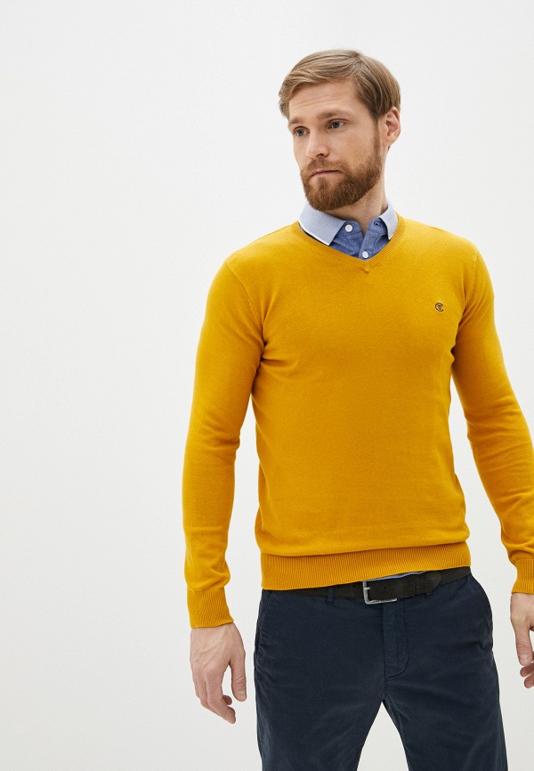 мужской пуловер centauro, желтый