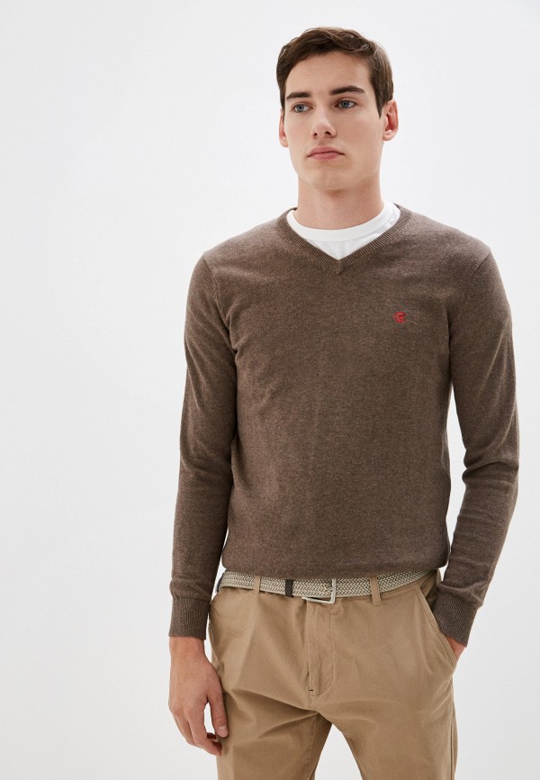 мужской пуловер centauro, коричневый