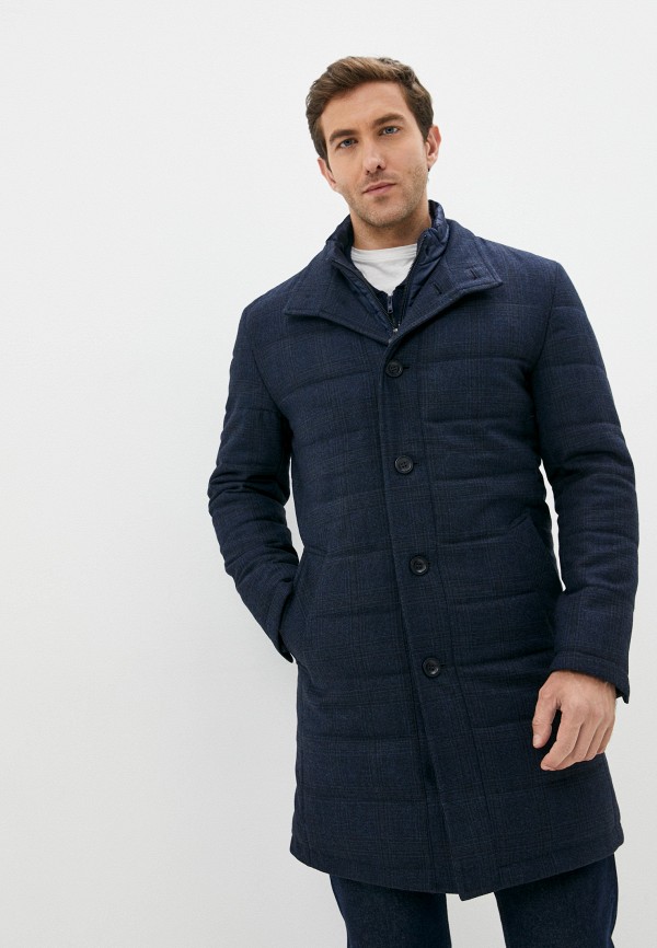 мужская утепленные куртка bazioni, синяя