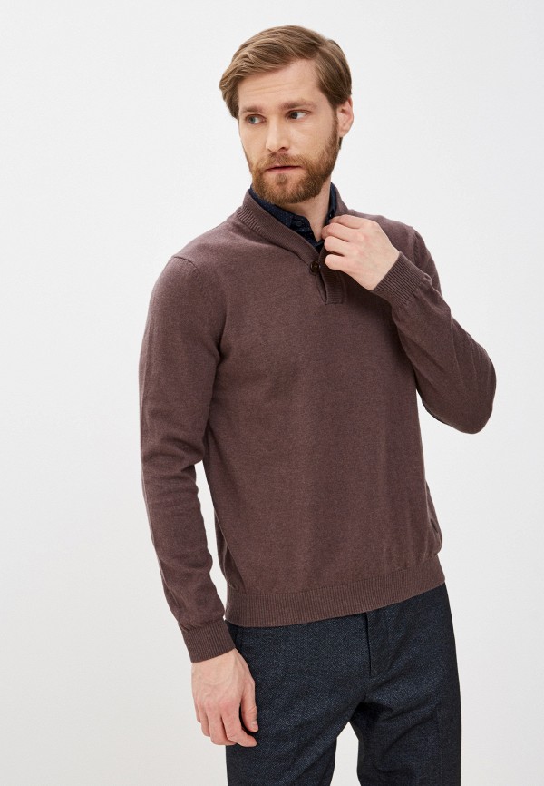 мужской пуловер o’stin, коричневый