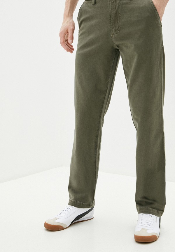 мужские повседневные брюки velocity, зеленые