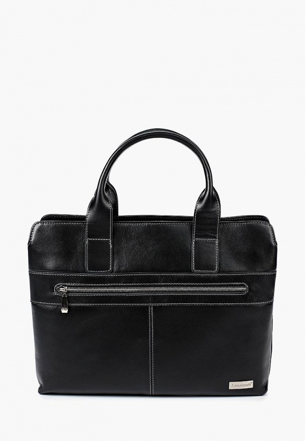 мужская сумка franchesco mariscotti, черная