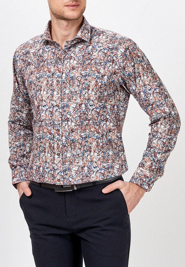 мужская рубашка с длинным рукавом paspartu, разноцветная