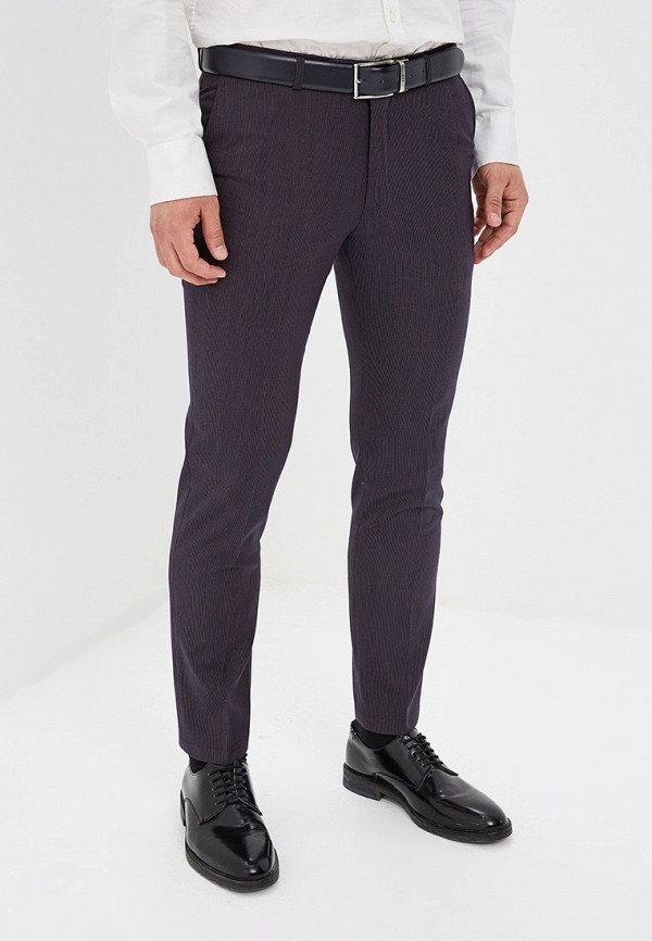 мужские классические брюки absolutex, бордовые