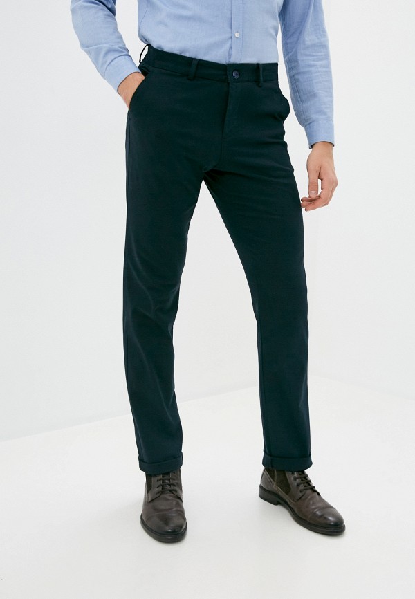 мужские повседневные брюки karflorens, синие
