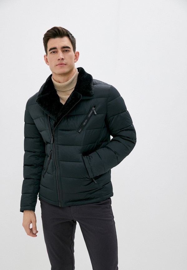 мужская утепленные куртка urban fashion for men, черная