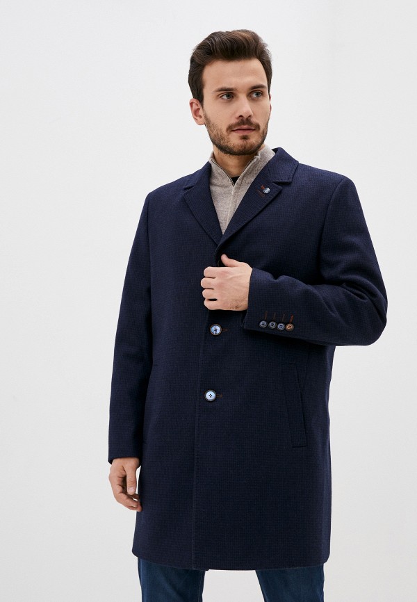 мужское пальто royalspirit, синее