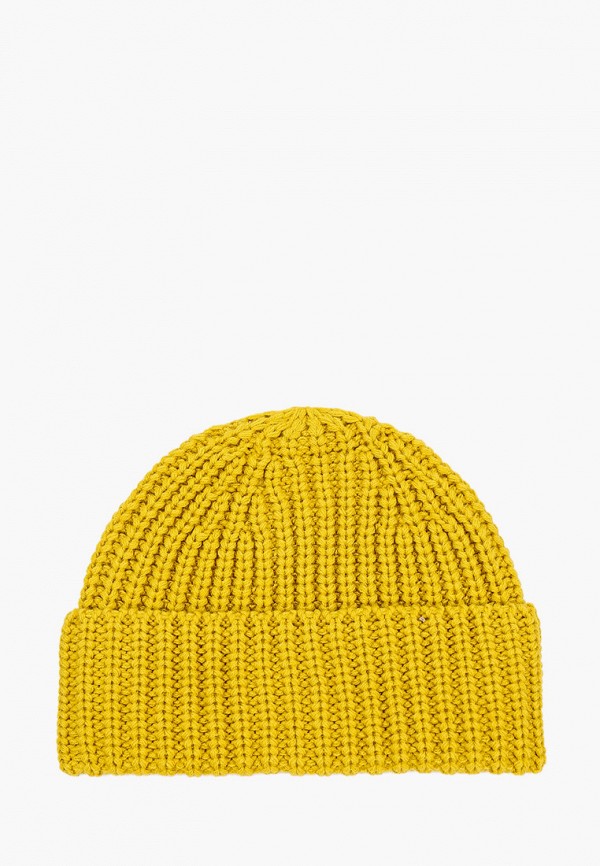 женская шапка vitacci, желтая