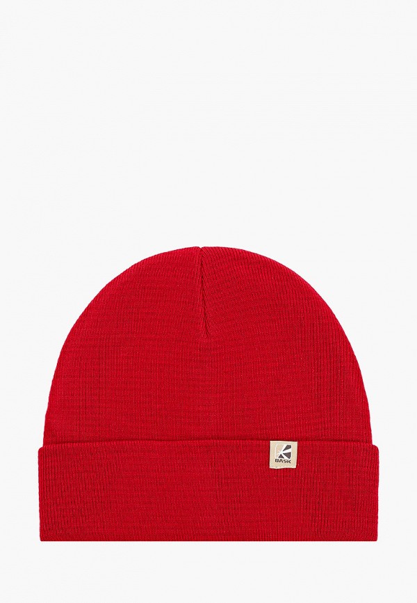 женская шапка bask, красная