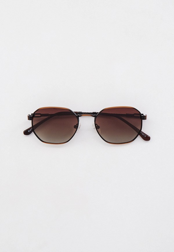 женские квадратные солнцезащитные очки havvs, коричневые