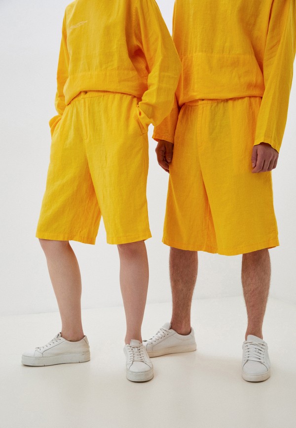 женские повседневные шорты norveg, желтые