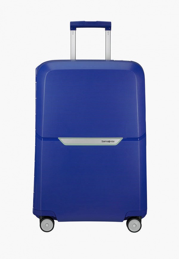 женский чемодан samsonite, синий