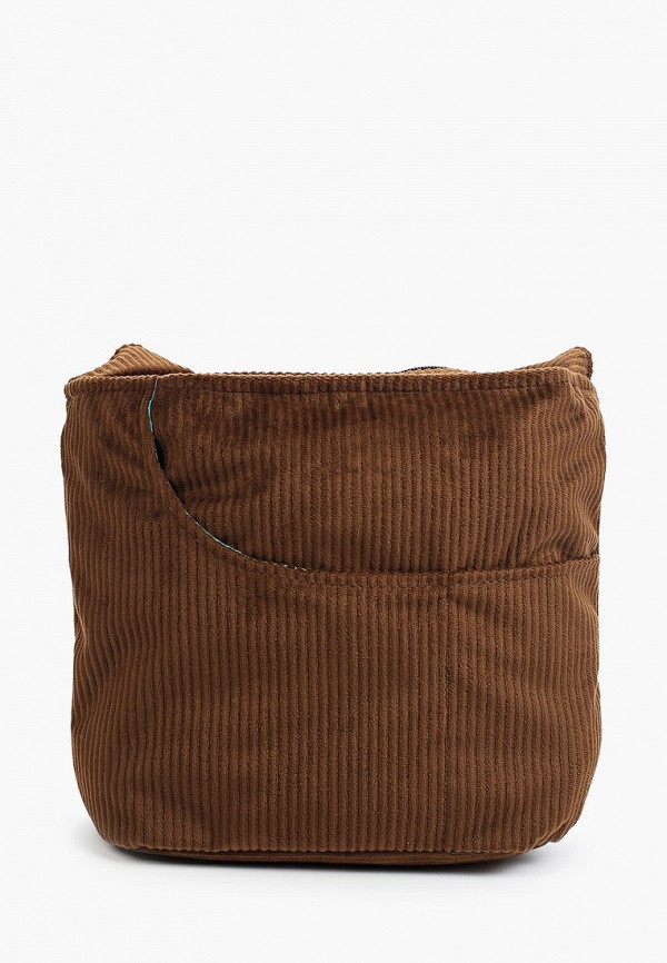 женская сумка через плечо bb socks, коричневая