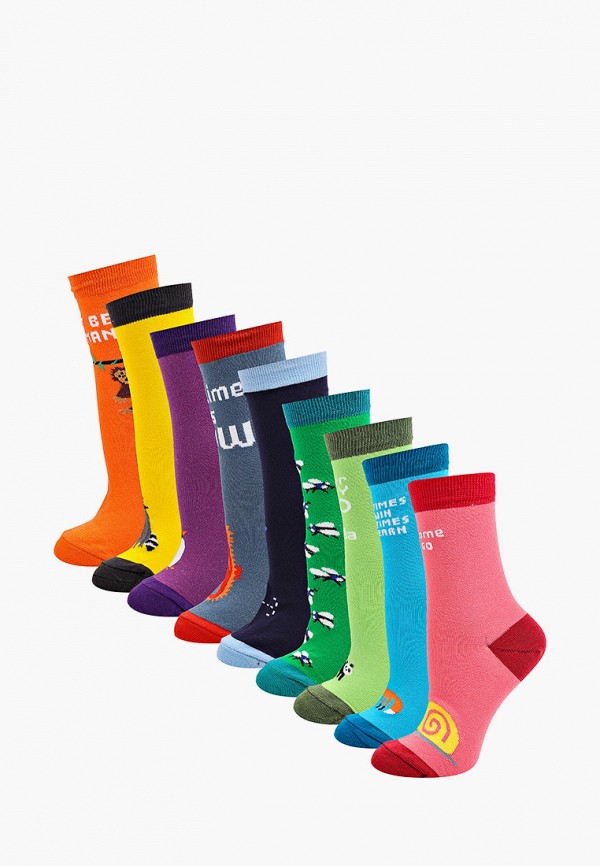 женские носки bb socks, разноцветные