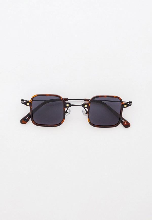 женские квадратные солнцезащитные очки havvs, коричневые